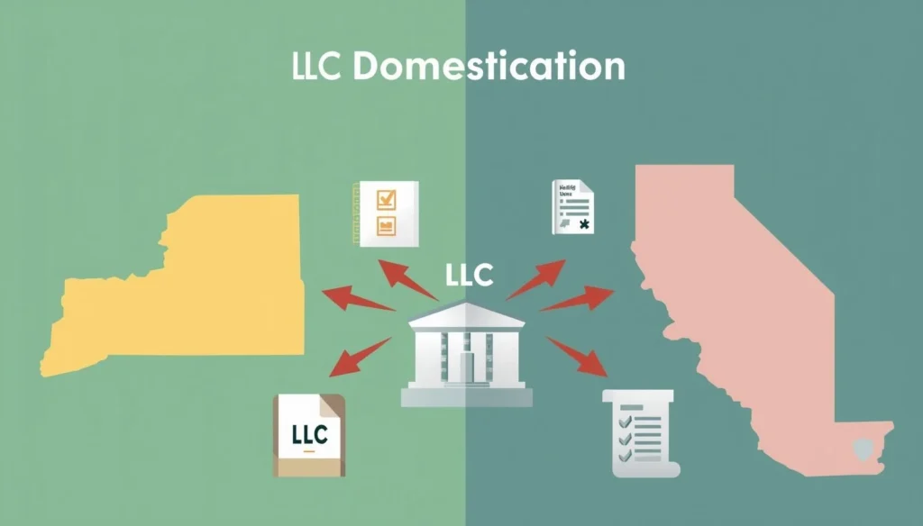 How to Domesticate an LLC From One State to Another?